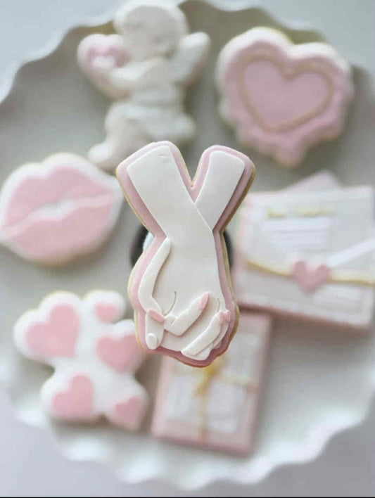 Hands holding - Cookie Cutter & Stamp