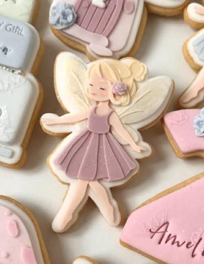 Cute Fairy Cookie Cutter & Stamp