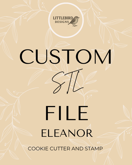 Eleanor custom - Cookie Cutter & Stamp