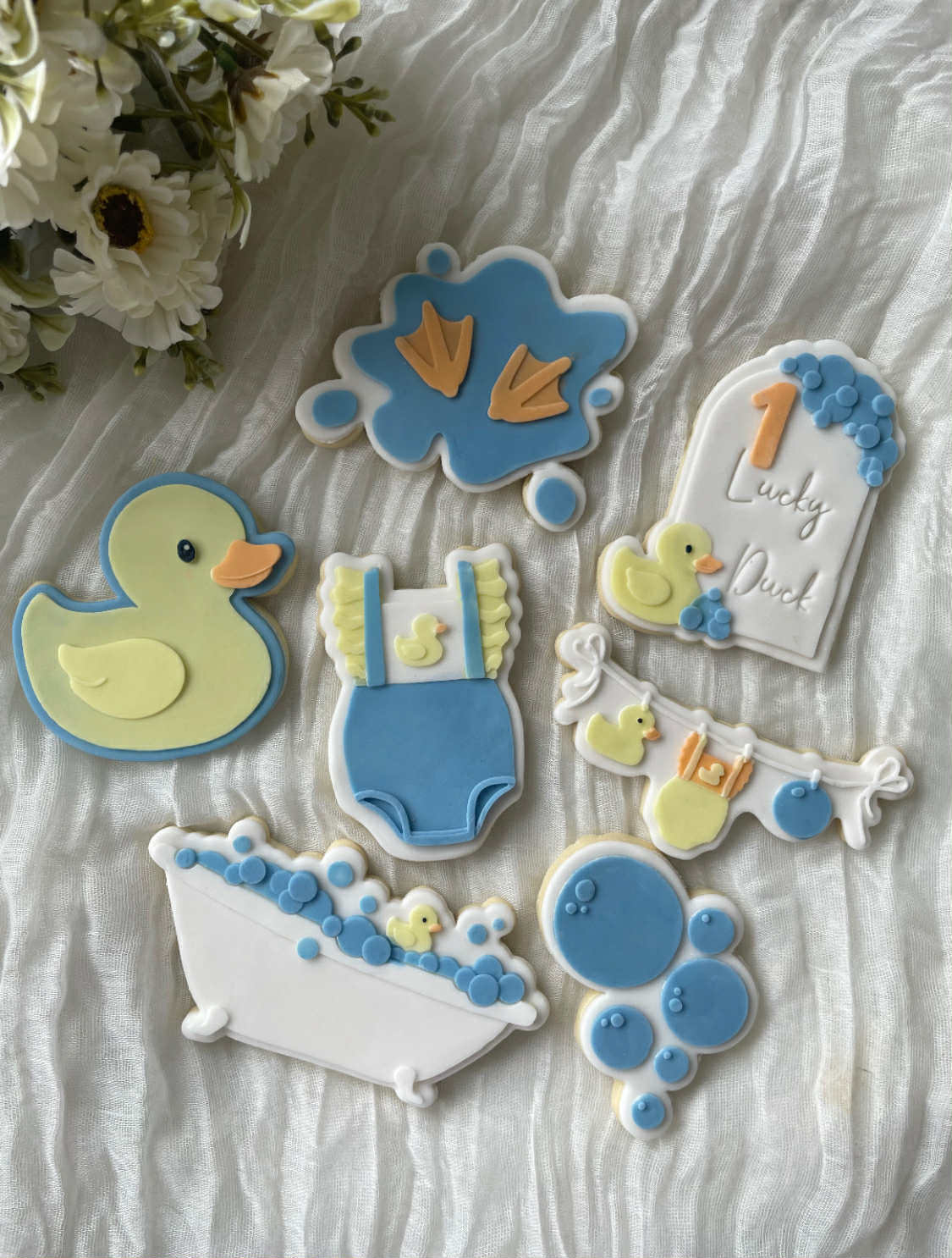 One little Duck biscuit box