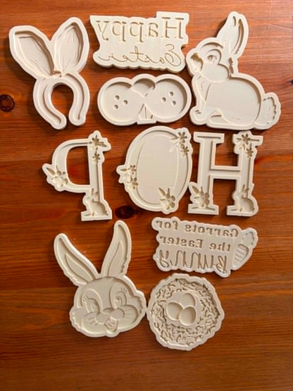 Easter Test stamps
