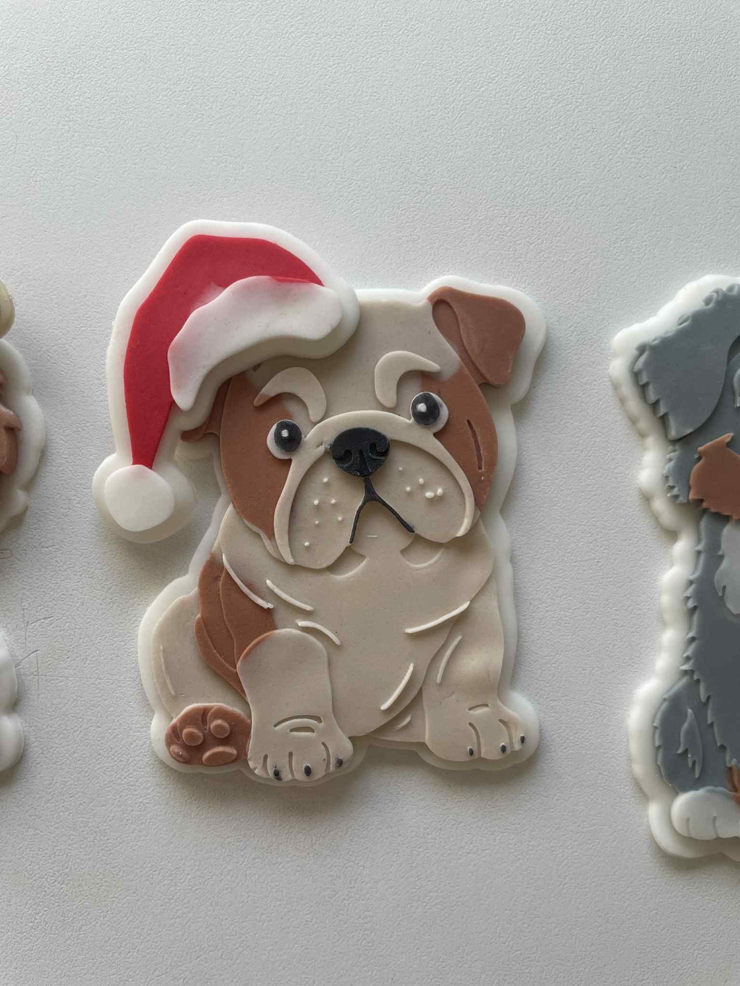 Trio of mini hats cookie cutter and stamp