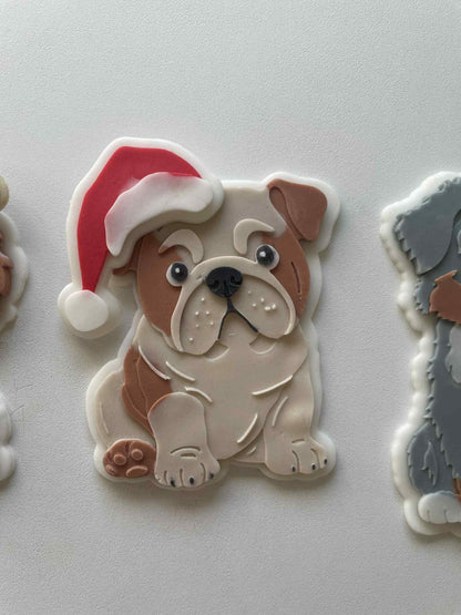 Trio of mini hats cookie cutter and stamp