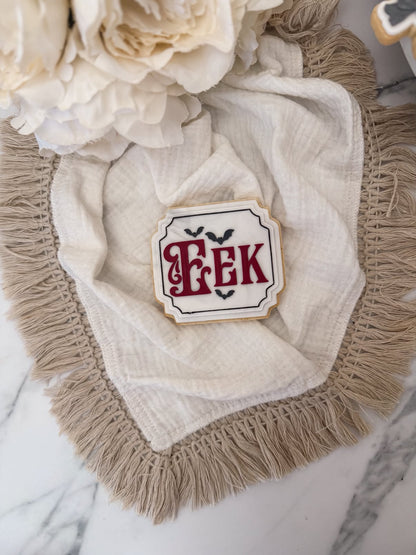 Eek - Cookie Cutter & Stamp