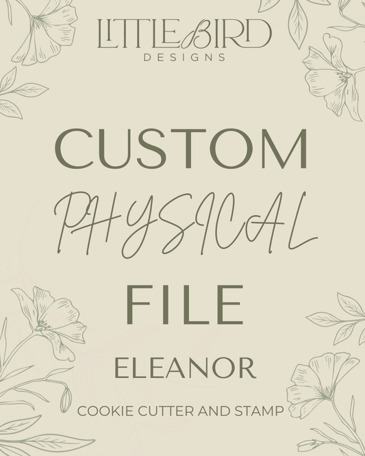 Eleanor custom - Cookie Cutter & Stamp