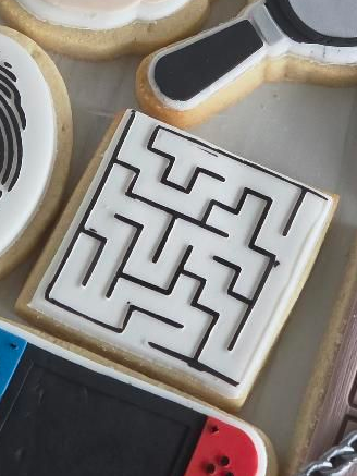 Maze - Cookie Stamp and cutter
