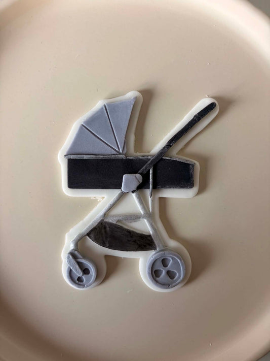 Baby Pram - Cookie Cutter & Stamp