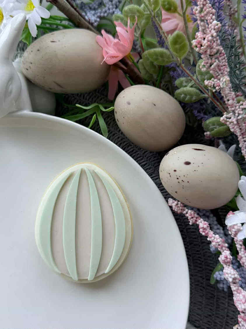 Easter egg - Cookie Cutter & Stamp