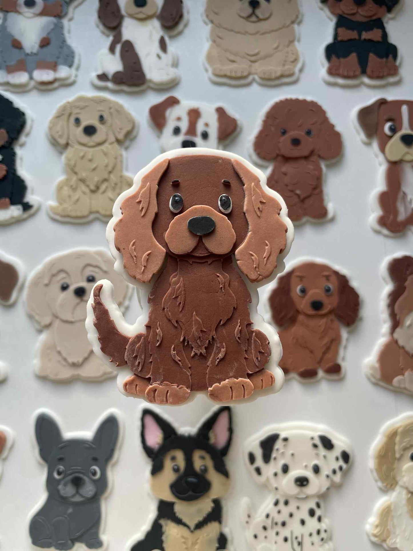 Irish Setter cookie cutter and stamp