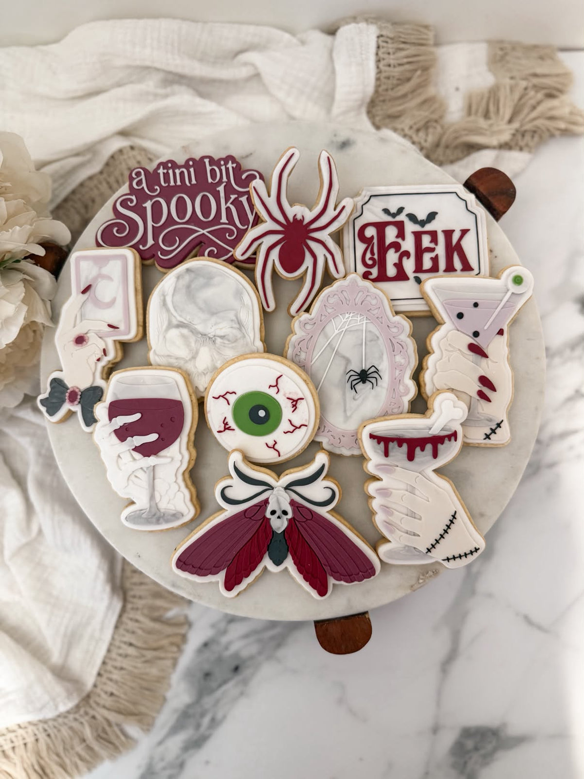 Stitched Hand with bone cocktail - Cookie Cutter & Stamp