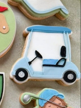Golf Cart Cookie Cutter & Stamp