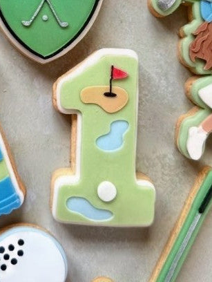 number one cookie cutter and stamp