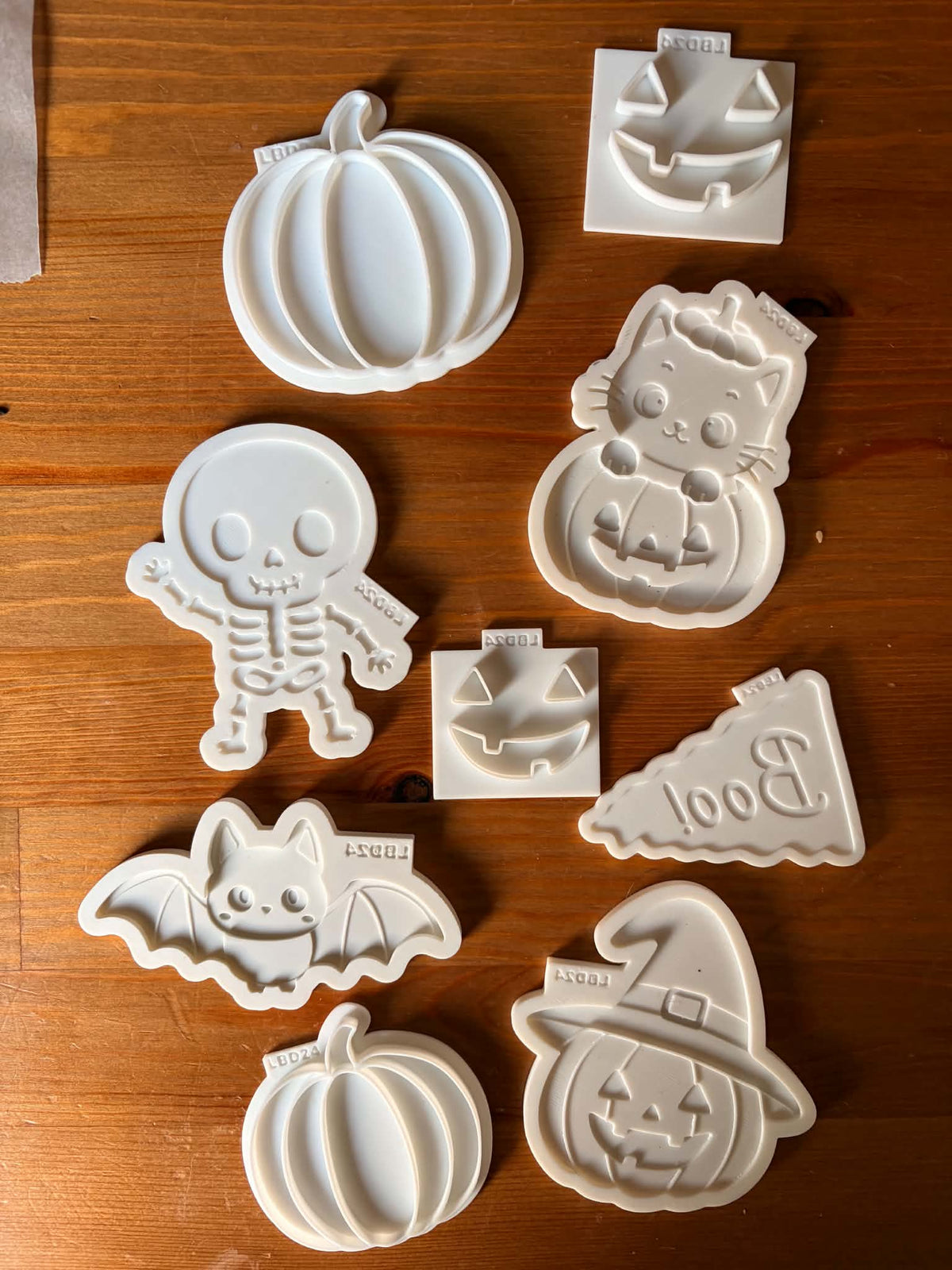 Cute halloween test stamps