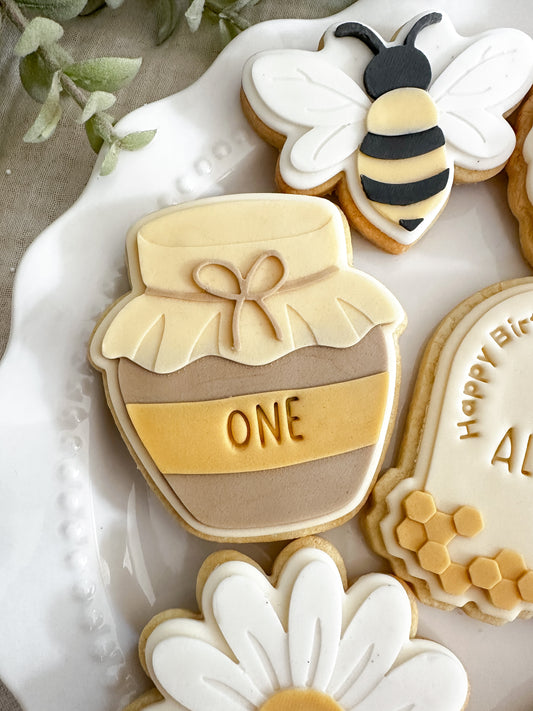 Honey Jar Cookie Cutter & Stamp