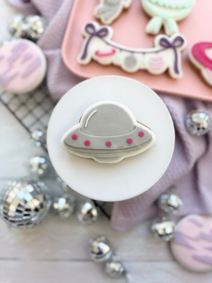 UFO - Cookie Cutter & Stamp