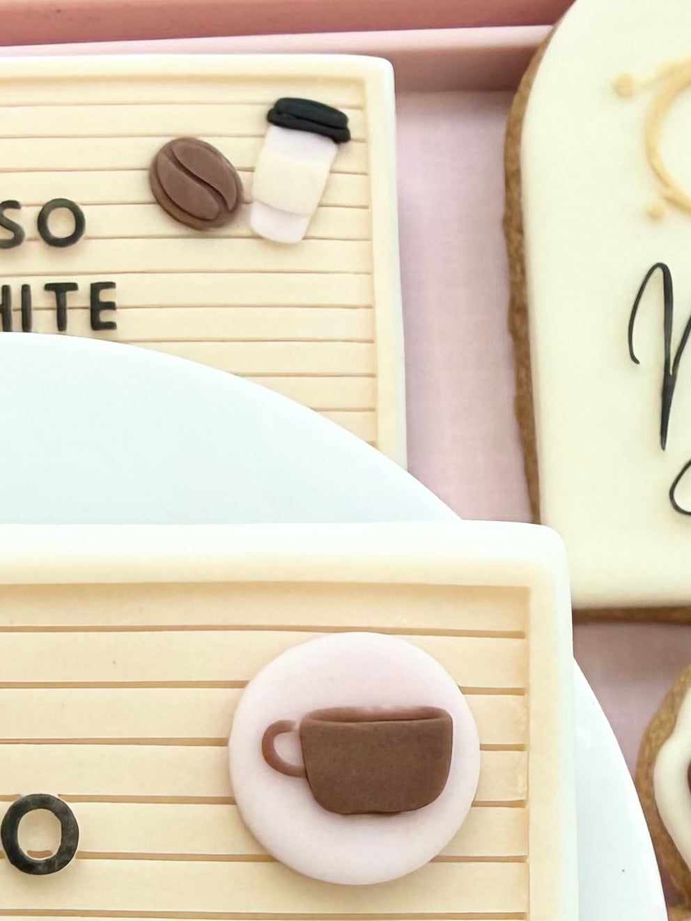 Mini coffee plate - Cookie Stamp