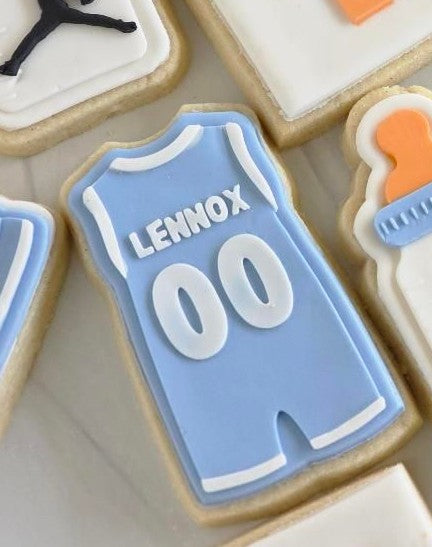 Blank basketball jersey - Cookie Cutter & Stamp