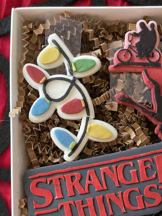 Christmas Lights cookie cutter and stamp