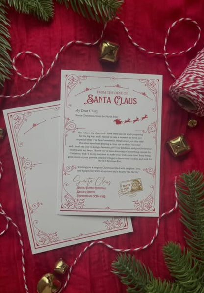 PRE-ORDER Christmas Eve with letter cookie box