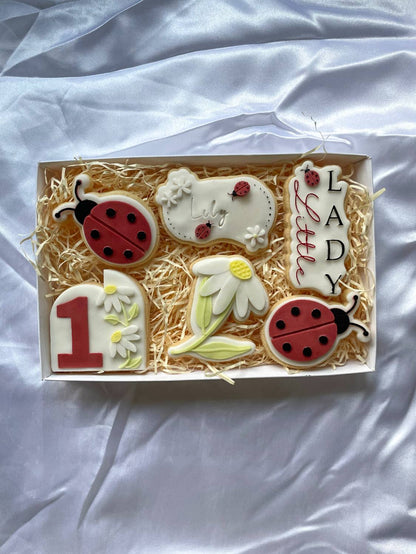 Little lady biscuit box