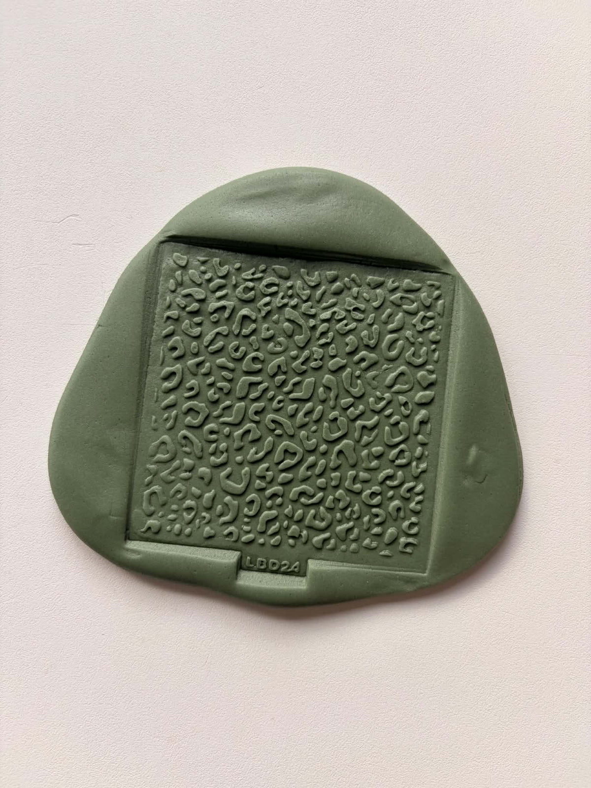Leopard Pattern Plate - Cookie Cutter & Stamp