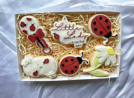 Little lady biscuit box
