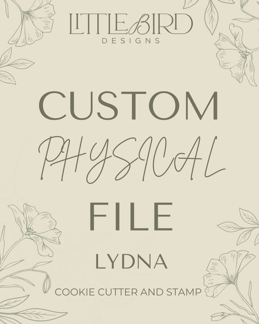 Lynda custom - Cookie Cutter & Stamp