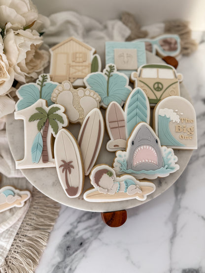 1 With palm tree - Cookie Cutter & Stamp