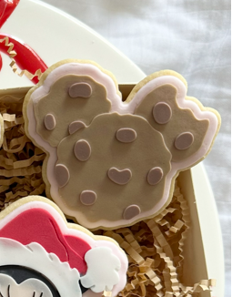 Christmas Mouse cookie - Cookie Stamp & cutter