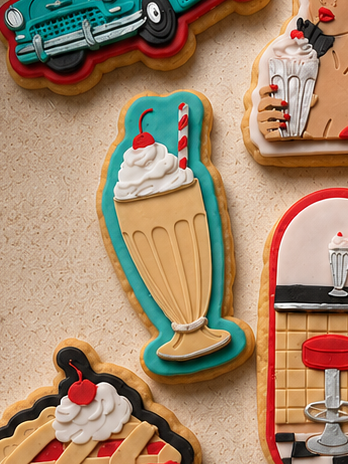 Milkshake - Cookie Cutter & Stamp
