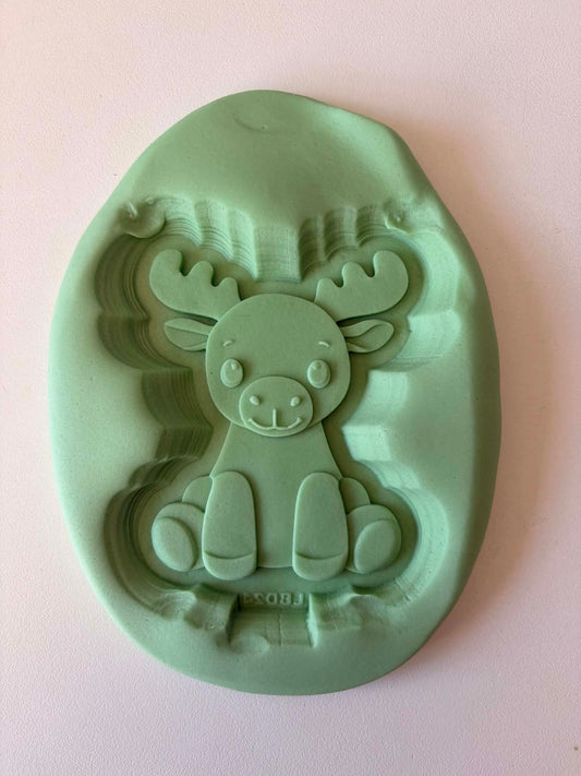 Moose - Cookie Cutter & Stamp