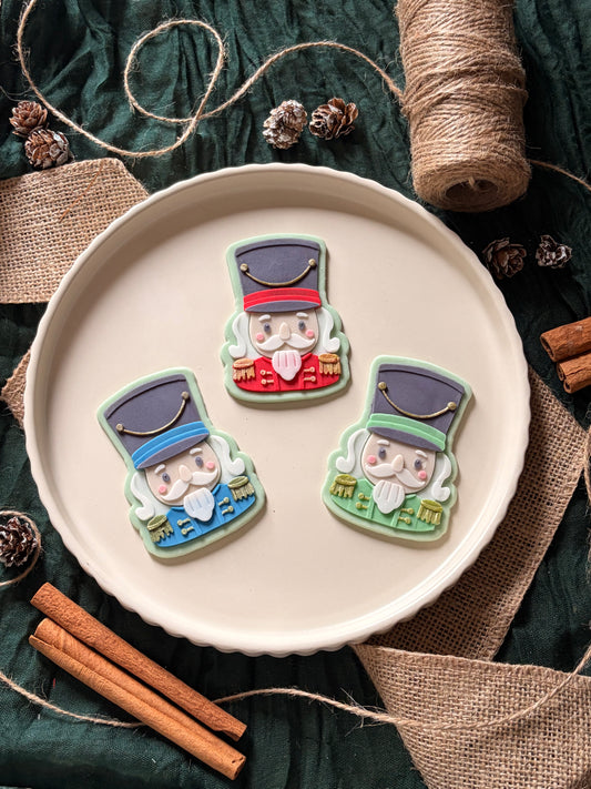 Nutcracker face - Cookie Stamp & cutter
