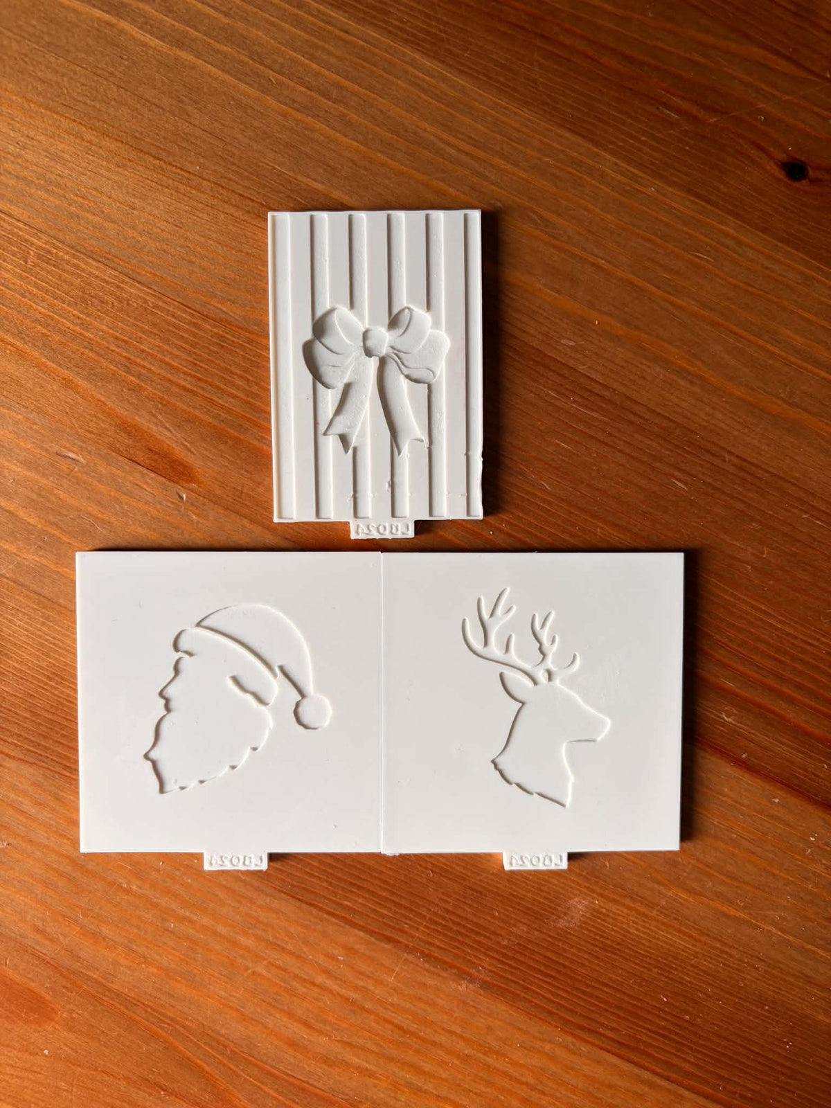Pattern plate Test stamps