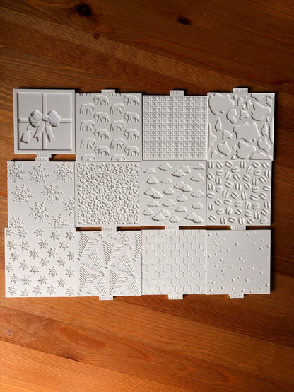 Pattern plate Test stamps