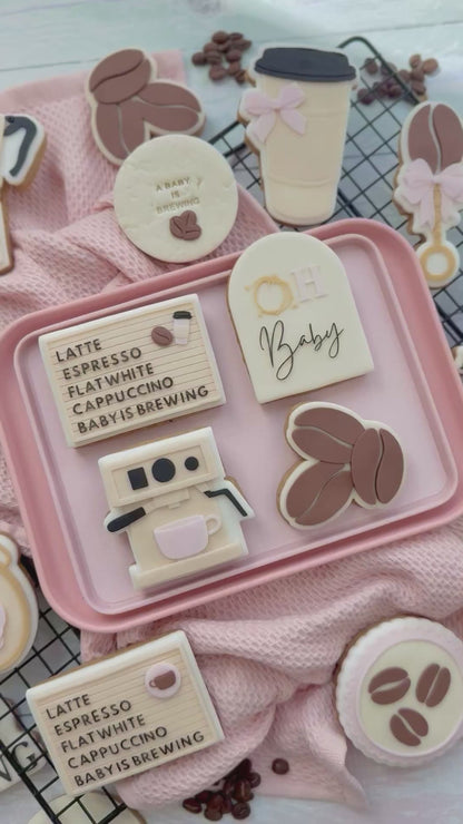 Cup with baby - Cookie Cutter & Stamp