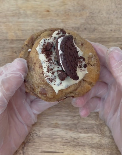 Gluten Free Cookie & Cream Stuffed NYC Cookie