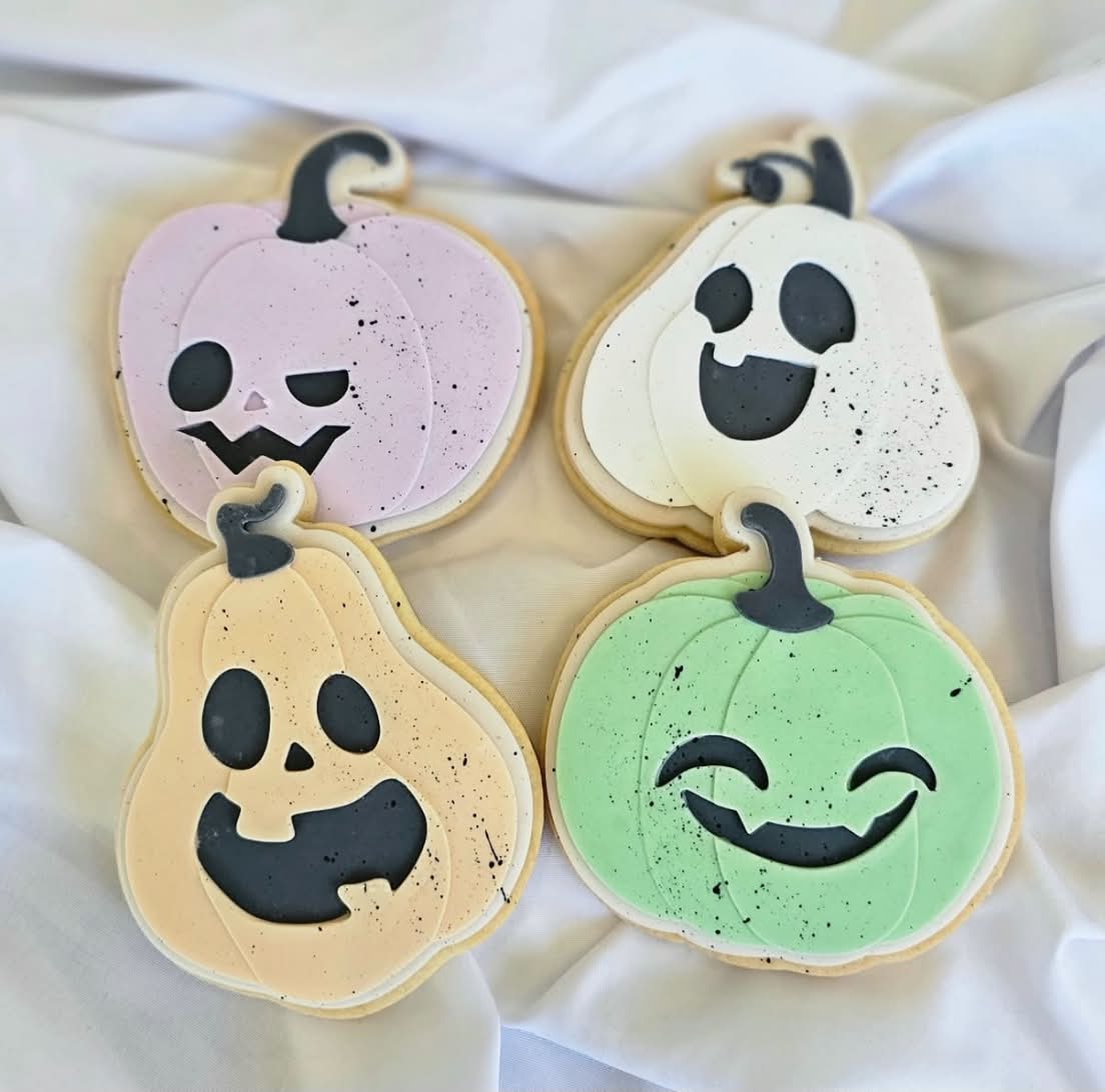 Cute pumpkins - Cookie Cutter & Stamp