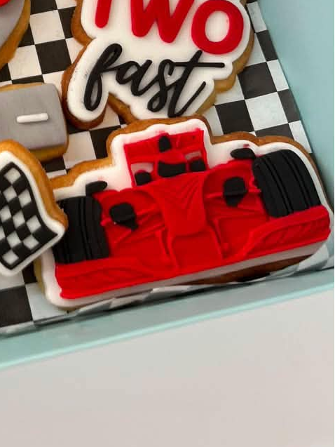 F1 Race car - Cookie Cutter & Stamp