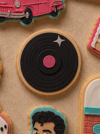 Record - Cookie Cutter & Stamp