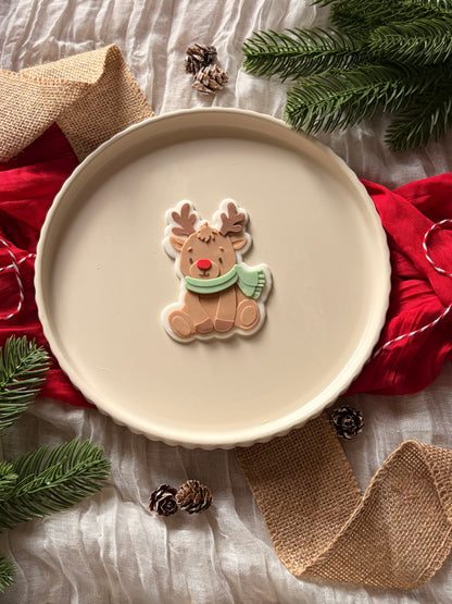Reindeer toy - Cookie Stamp & cutter