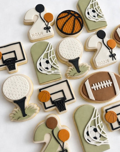 Rugby ball - Cookie Cutter & Stamp