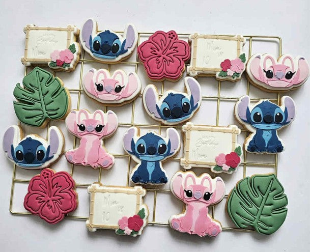 Angel cookie cutter and stamp