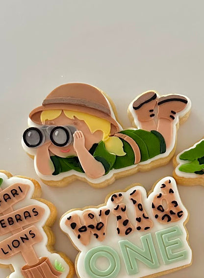 Ranger With Binocular's Cookie Cutter & Stamp
