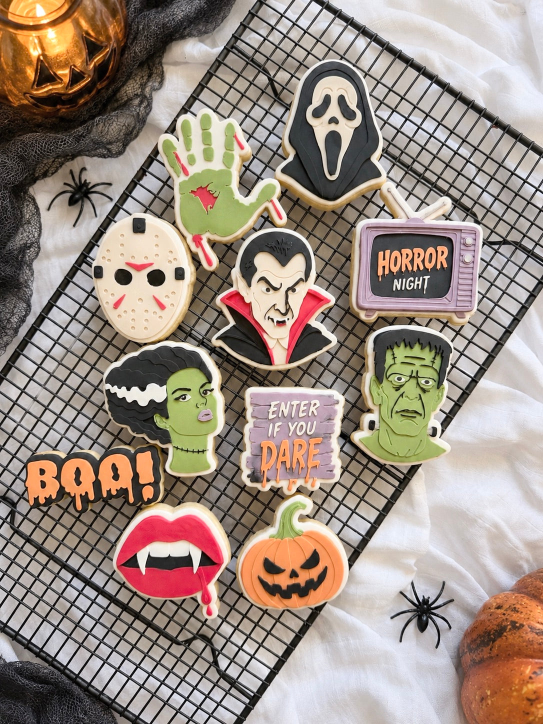 Scary pumpkin - Cookie Cutter & Stamp