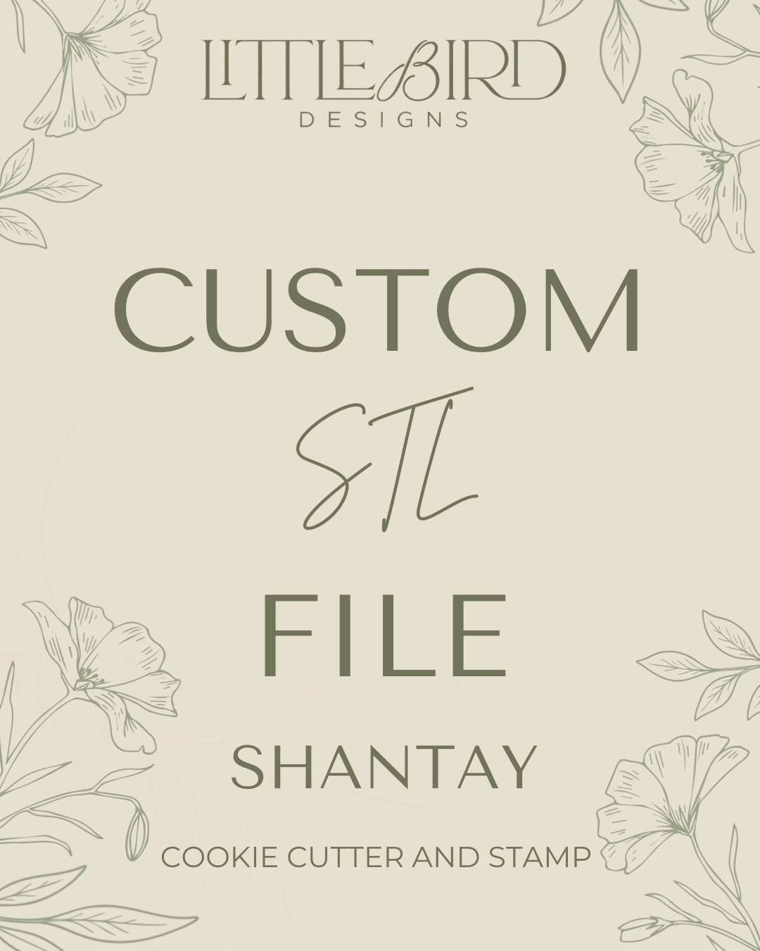 Shantay Custom - Cookie Cutter & Stamp