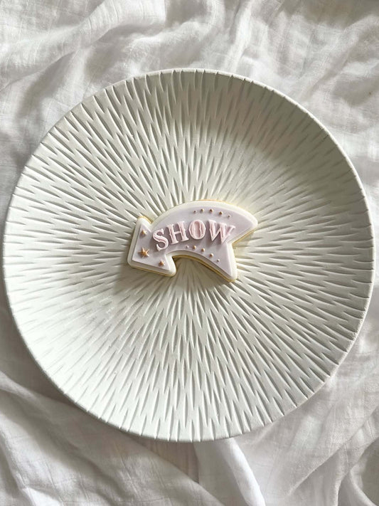 Show Sign - Cookie Cutter & Stamp