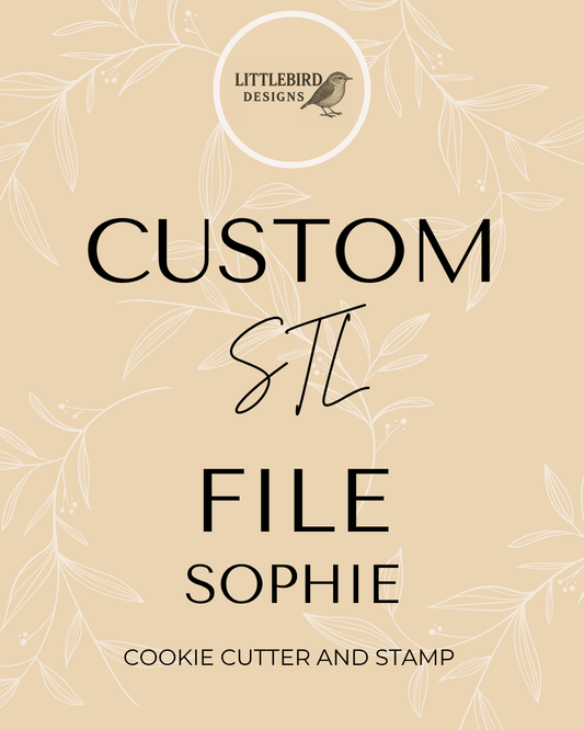 Sophie custom - Cookie Cutter & Stamp