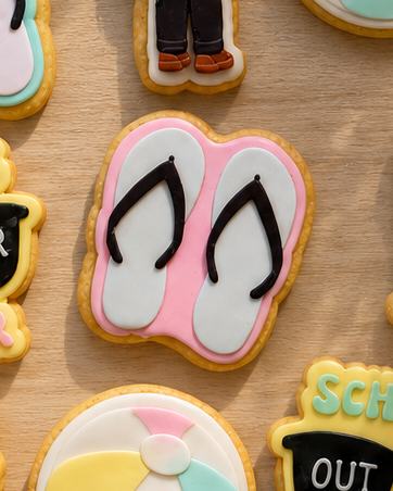 Flip flops - Cookie Cutter & Stamp
