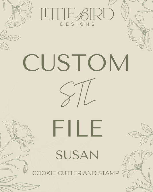 Susan custom - Cookie Cutter & Stamp