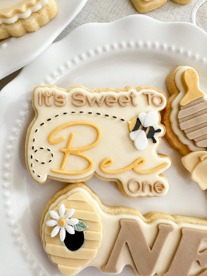 Sweet To Bee One Cookie Cutter & Stamp